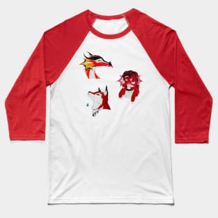 Lycoris, Makka and Nerine Baseball T-Shirt